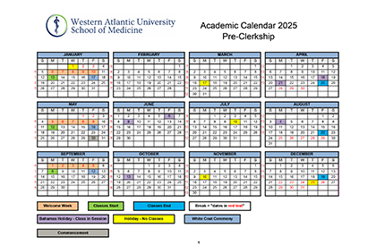 Academic Calendar 2025