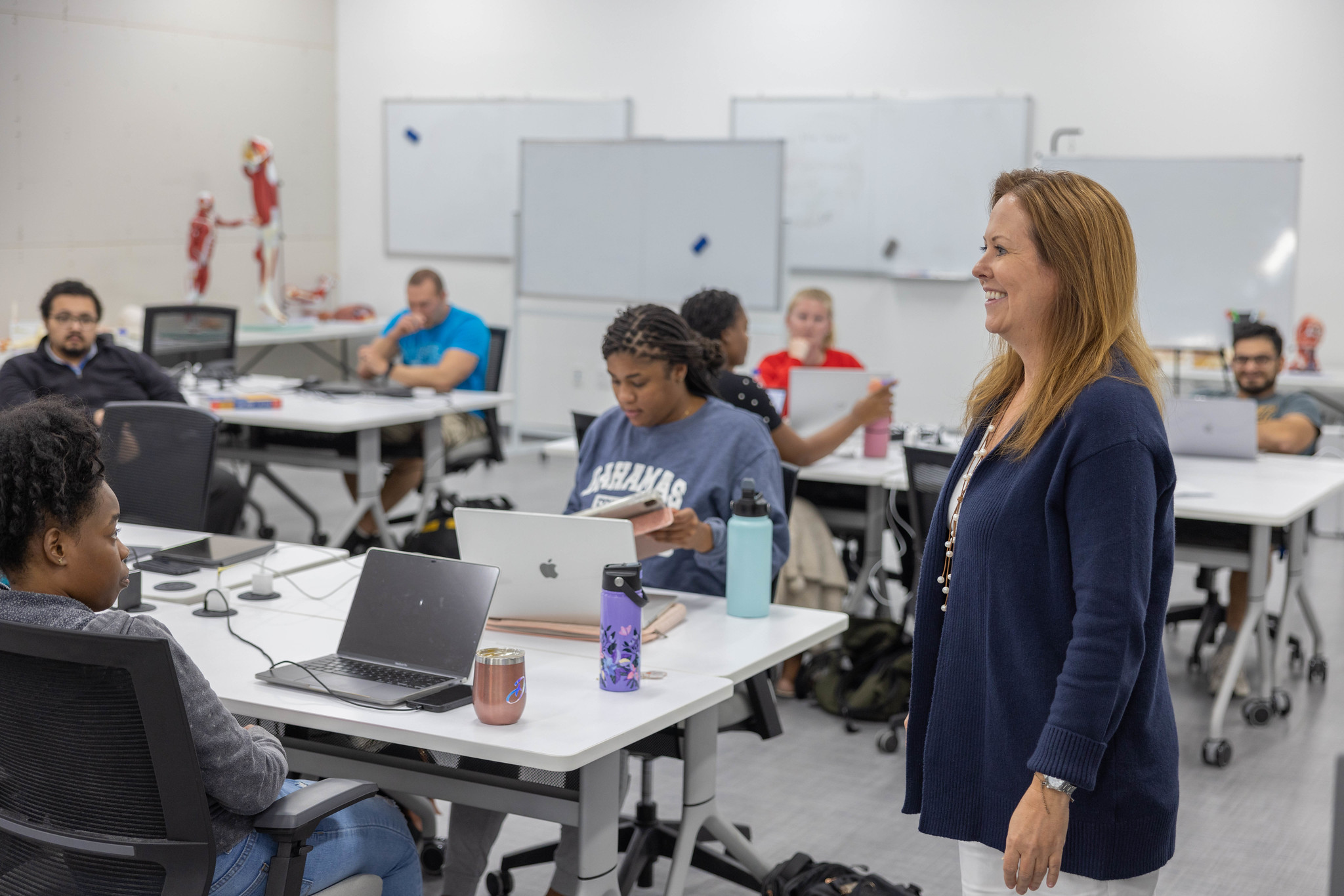 WAUSM instruction in the simulation lab
